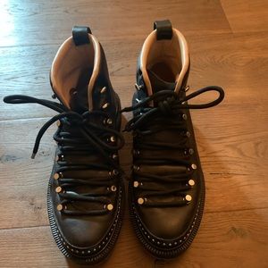 Rag and Bone boots black leather never worn handmade size 38 EU size 8 USA